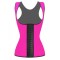 4 Steel Bones Latex Corset Girdle Vest Waist Cincher Body Shaper