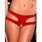 Sexy Cut Out Open Crotch Red Panty