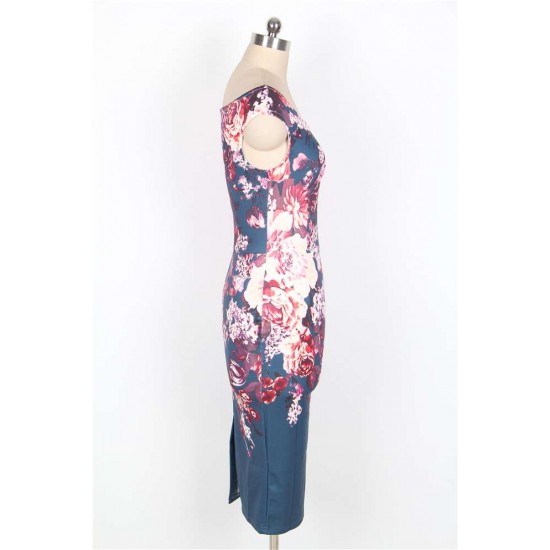 Floral Pencil Dress Floral Pencil Dress