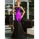 Plus Size Sequins Appliqués Evening Dress with Mermaid Hem Plus Size Sequins Appliqués Evening Dress with Mermaid Hem