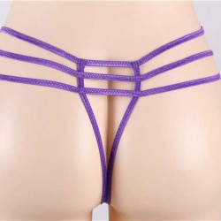 Sexy Mesh Strappy Crotchless Panty
