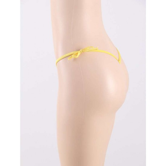 Yellow Sexy Crochless G-String Yellow Sexy Crochless G-String