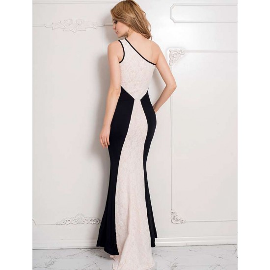 One-shoulder Floor-length Prom Dress One-shoulder Floor-length Prom Dress