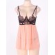 Camisole Lace Embroidered Cup Babydoll Camisole Lace Embroidered Cup Babydoll