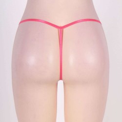 Low Rise Transparent Sheer Lace G-String