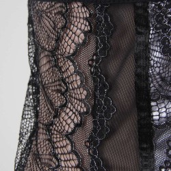 Tempting Microfiber Babydoll Dress With Underwire Molded Cups