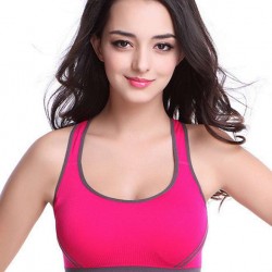 Red Elastic Sport Bra