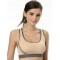 Yellow Elastic Sport Bra