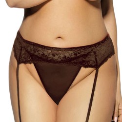 Plus size lace garter