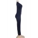 Deep-V Neckline Dark Blue Long Sleeve Maxi Dress Deep-V Neckline Dark Blue Long Sleeve Maxi Dress