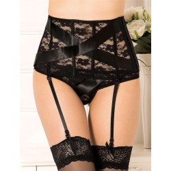 Floral Lace jarretelles Set 