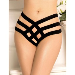 Black Cage Bandage Brief Thong Black Cage Bandage Brief Thong
