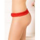 Red Sexy Lace Jewel Thong Red Sexy Lace Jewel Thong