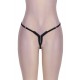 Plus Size Black Zip Front Sexy Thong Knickers Plus Size Black Zip Front Sexy Thong Knickers