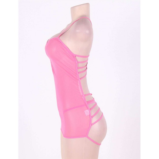 Strappy Back Mesh Babydoll Strappy Back Mesh Babydoll