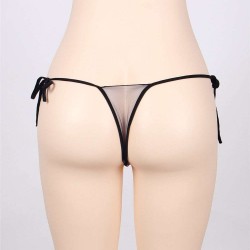 Lacing Embroidery Panty