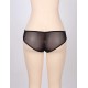 Plus Size Black Leather Zipper Panty Plus Size Black Leather Zipper Panty