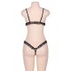 Butterfly Black Bra Set With Mask Butterfly Black Bra Set With Mask