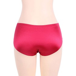 Red Silky Soft Seamless Sexy Panty