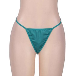 Gold Chain Halter Maxi Green Dress with T Back