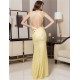 Brilliant Yellow Mermaid Tight Dress Brilliant Yellow Mermaid Tight Dress