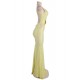 Brilliant Yellow Mermaid Tight Dress Brilliant Yellow Mermaid Tight Dress