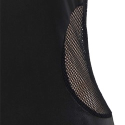 Plus size Black sexy lady leather skirt