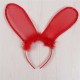 Red Mesh Cute Rabit Teddy Costume Red Mesh Cute Rabit Teddy Costume