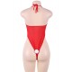 Red Mesh Cute Rabit Teddy Costume Red Mesh Cute Rabit Teddy Costume