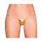 Exotic Micro Shiny Golden G String Thongs