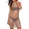 Metallic hollow Crochet Beachwear