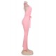 Pink Wide Leg Halter Jumpsuit Pink Wide Leg Halter Jumpsuit