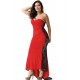 Plus Size Long Strapless Ruffle Floral Red Prom Dresses Plus Size Long Strapless Ruffle Floral Red Prom Dresses