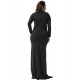 Plus Size Sexy Black Lace Trim party gown Plus Size Sexy Black Lace Trim party gown