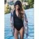 Trendy Retro Design Fashion Colorful Cover-ups Trendy Retro Design Fashion Colorful Cover-ups