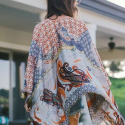 Trendy Retro Design Fashion Colorful Cover-ups