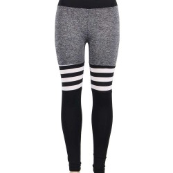 Women Yoga Pants Stripe Design