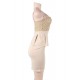 Fashion Gold Scallop Bodycon Mini Dress Fashion Gold Scallop Bodycon Mini Dress