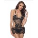 Black Lace Sexy Babydoll Black Lace Sexy Babydoll