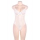Glamour Underwire Hollywood Sheer Lace Teddy Glamour Underwire Hollywood Sheer Lace Teddy