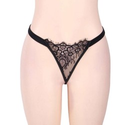 Plus Size Seduction Black Lace Transparente Sexy Babydoll Plus Size Seduction Black Lace Transparente Sexy Babydoll