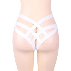 Sexy Cage Bandage Brief Thong Plus Size Panty