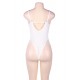 White Lace Eyelash Sexy Teddy White Lace Eyelash Sexy Teddy