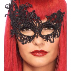 Enchanting Black Lace eye mask