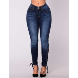Frenulum decoration Women Jeans Frenulum decoration Women Jeans