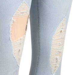 Top Design Ripped Women Jeans Top Design Ripped Women Jeans