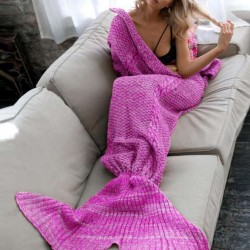 Mermaid tail blanket