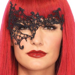 Enchanting Black Lace Eye Mask