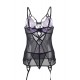 Sexy Purple Lace Bustier Lingerie Set With Bra Rim Sexy Purple Lace Bustier Lingerie Set With Bra Rim
