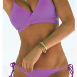 Purple Sexy Summer Bikini Set